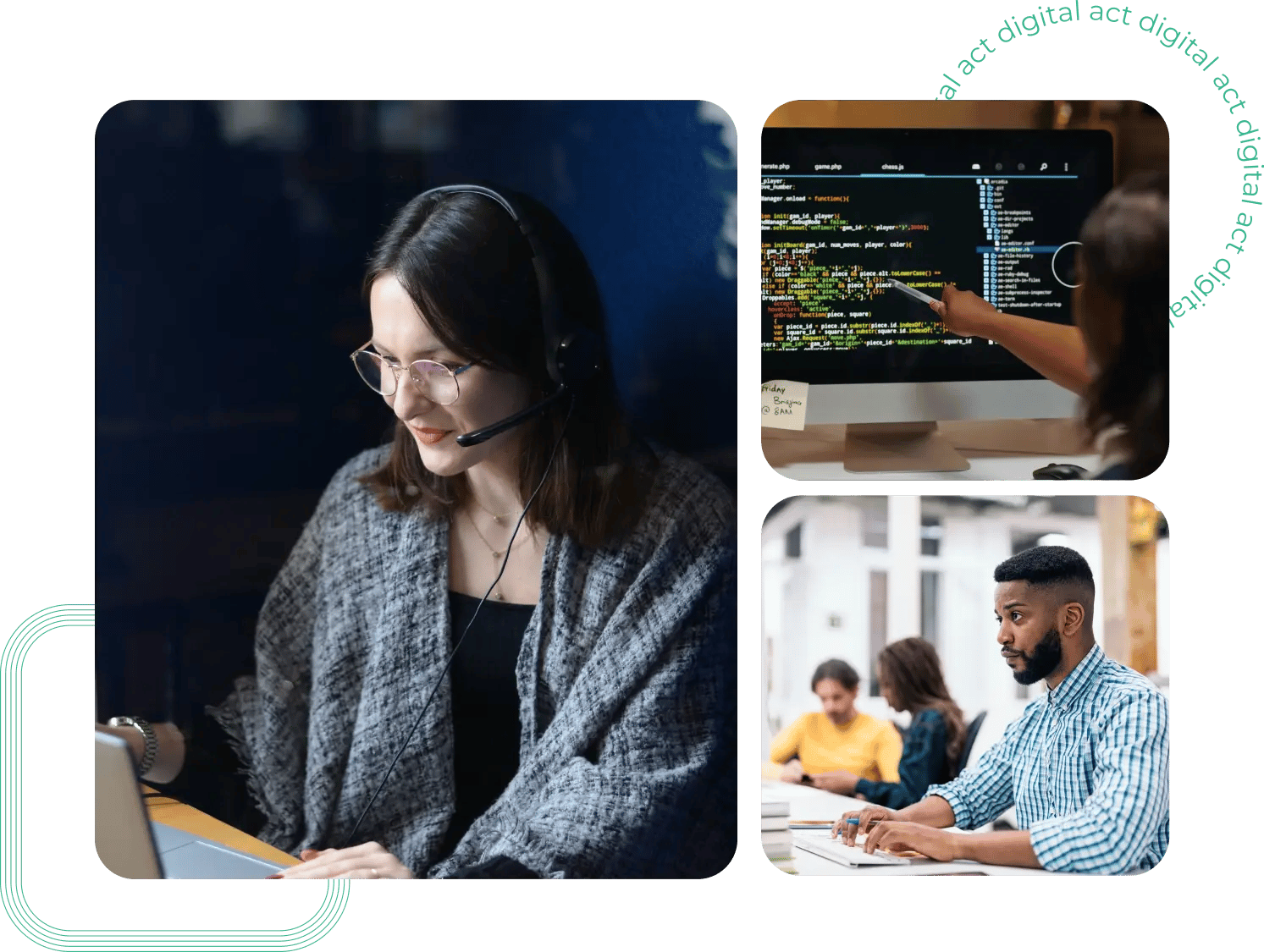Pentesters investigando las vulnerabilidades de una empresa